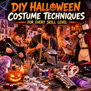 DIY Halloween Costume Techniques